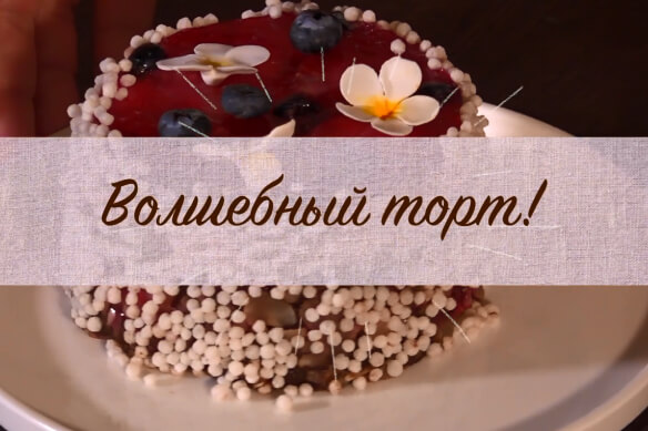 Кулинарная школа Мили: "Готовим шоколадный торт с фруктами"